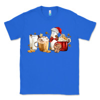 True Royal Christmas Milk and Cookie Latte Coffee Cups Classic Tee - MaliasSmallBusiness