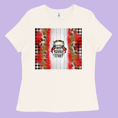 Western You Serious Clark Ladies Tee Designed By Jasminsmagicworld