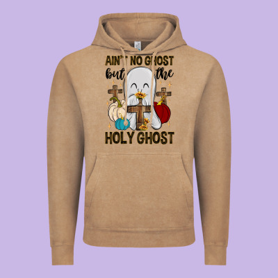Ain T No Ghost But The Holy Ghost Vintage Hoodie Designed By Maliassmallbusiness