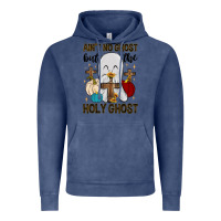 Vintage Denim ain t no ghost but the holy ghost Vintage Hoodie - MaliasSmallBusiness