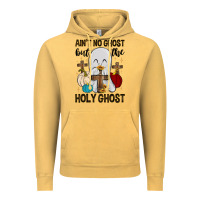 Vintage Mustard ain t no ghost but the holy ghost Vintage Hoodie - MaliasSmallBusiness