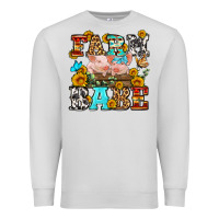 Dove Grey western farm babe Premium Sweatshirt - OliviaCreatesArt