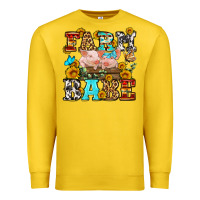 Lemon western farm babe Premium Sweatshirt - OliviaCreatesArt