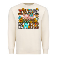 Sandshell western farm babe Premium Sweatshirt - OliviaCreatesArt