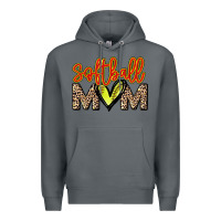 Rock Softball mom Premium Hoodie - HowdyJamesFarm