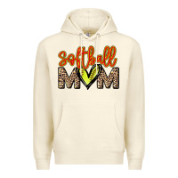 Sandshell Softball mom Premium Hoodie - HowdyJamesFarm