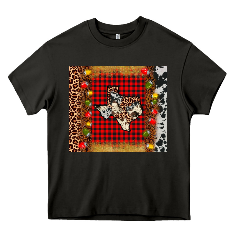 Texas Christmas Tumbler Heavy Core Tee by AdoDesignShop | Teevron