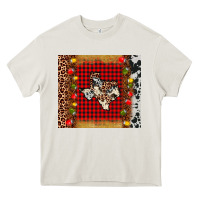 Cream texas christmas tumbler Heavy Core Tee - AdoDesignShop