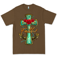 Cacao cross faith Premium Tee - BarkalooDesign