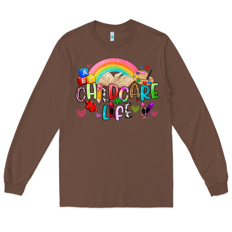 Childcare Life Long Sleeve Tee by Artiststas | Teevron