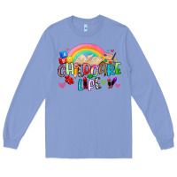 Colony Blue childcare life Long Sleeve Tee - Artiststas