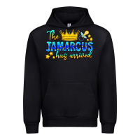 Black The Jamarcus Has Arrived Urban Hoodie - CowhideDigitalArt