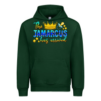 Forest Green The Jamarcus Has Arrived Urban Hoodie - CowhideDigitalArt