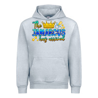Heather Grey The Jamarcus Has Arrived Urban Hoodie - CowhideDigitalArt