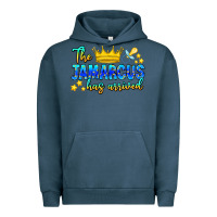 Pigment Midnight Navy The Jamarcus Has Arrived Urban Hoodie - CowhideDigitalArt
