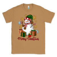 Toasted Coconut Snowman Merry Christmas Classic Tee - NancyCooperArtShop