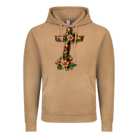 Vintage Camel Flower Cross Vintage Hoodie - Jasminsmagicworld