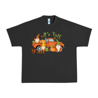 Pigment Black It's Fall Y'all Gnome Urban Heavy Tee - MaliasSmallBusiness