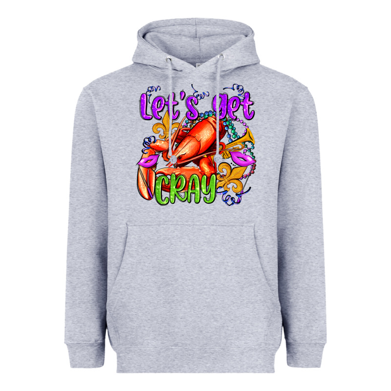 Let's Get Cray With Crawfish Olivia Heavyweight Hoodie by OliviaCreatesArt | Teevron