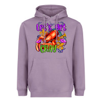 Lavender let's get cray with crawfish olivia Heavyweight Hoodie - OliviaCreatesArt