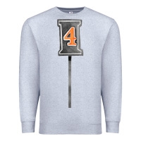 Heather Grey marker 4 chain fa element Premium Sweatshirt - FaDigitalArtStudio