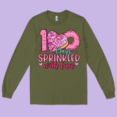 100 Days Sprinkled With Fun Long Sleeve Tee Designed By Artiststas