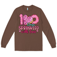 Chestnut 100 days sprinkled with fun Long Sleeve Tee - Artiststas