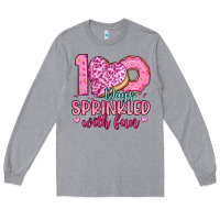 Heather Grey 100 days sprinkled with fun Long Sleeve Tee - Artiststas