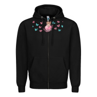 Black butterflies and mom Zipper Hoodie - TumblerDesignByShophia