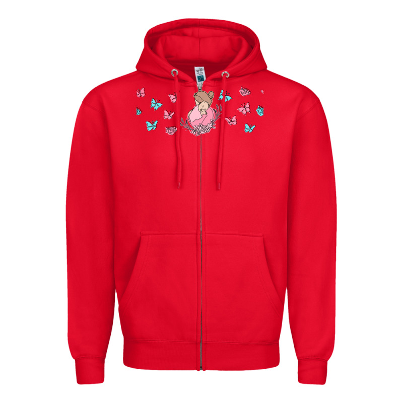Butterflies And Mom Zipper Hoodie by TumblerDesignByShophia | Teevron