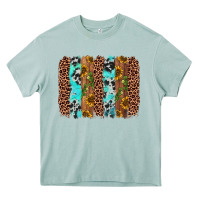 Arona sunflower cactus leopard brushstroke Heavy Core Tee - AdoDesignShop