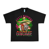 Black Feliz Navidad gnome Urban Heavy Tee - NancyCooperArtShop