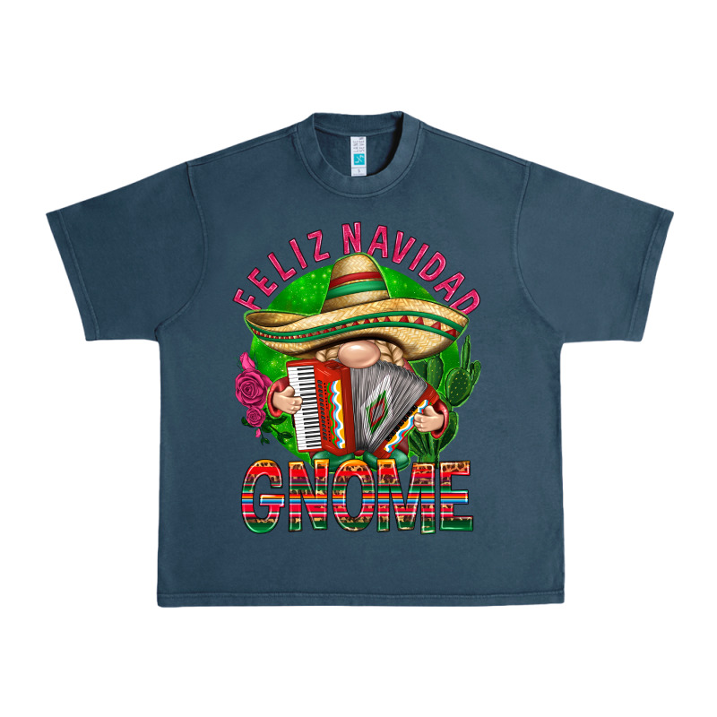 Feliz Navidad Gnome Urban Heavy Tee by NancyCooperArtShop | Teevron