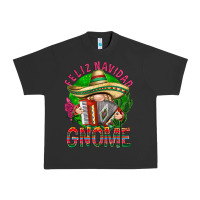 Pigment Black Feliz Navidad gnome Urban Heavy Tee - NancyCooperArtShop