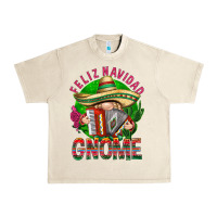 Sandshell Feliz Navidad gnome Urban Heavy Tee - NancyCooperArtShop