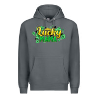 Rock Lucky mama mother's day Premium Hoodie - HowdyJamesFarm