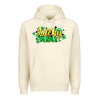 Sandshell Lucky mama mother's day Premium Hoodie - HowdyJamesFarm