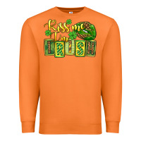Carrot St. Patrick's Kiss me i am irish Premium Sweatshirt - OliviaCreatesArt