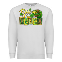 Dove Grey St. Patrick's Kiss me i am irish Premium Sweatshirt - OliviaCreatesArt