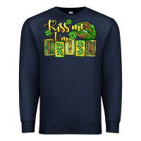 St. Patrick's Kiss Me I Am Irish Premium Sweatshirt | Teevron