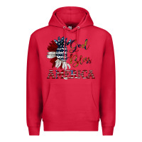 Cardinal god bless america Premium Hoodie - JahusDesignShop