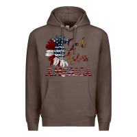 Coffee god bless america Premium Hoodie - JahusDesignShop