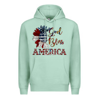 Seafoam god bless america Premium Hoodie - JahusDesignShop