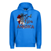 True Royal god bless america Premium Hoodie - JahusDesignShop