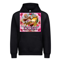 Black Be Mine Valentine Urban Hoodie - CowhideDigitalArt