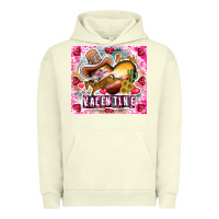 Pigment Pistachio Be Mine Valentine Urban Hoodie - CowhideDigitalArt