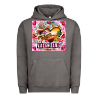 Pigment Tornado Be Mine Valentine Urban Hoodie - CowhideDigitalArt