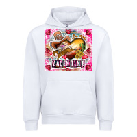 White Be Mine Valentine Urban Hoodie - CowhideDigitalArt