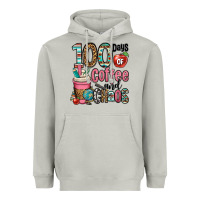 Moon Dust hundred days of coffee and chaos Heavyweight Hoodie - OliviaCreatesArt