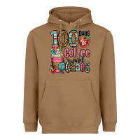 Toasted Coconut hundred days of coffee and chaos Heavyweight Hoodie - OliviaCreatesArt
